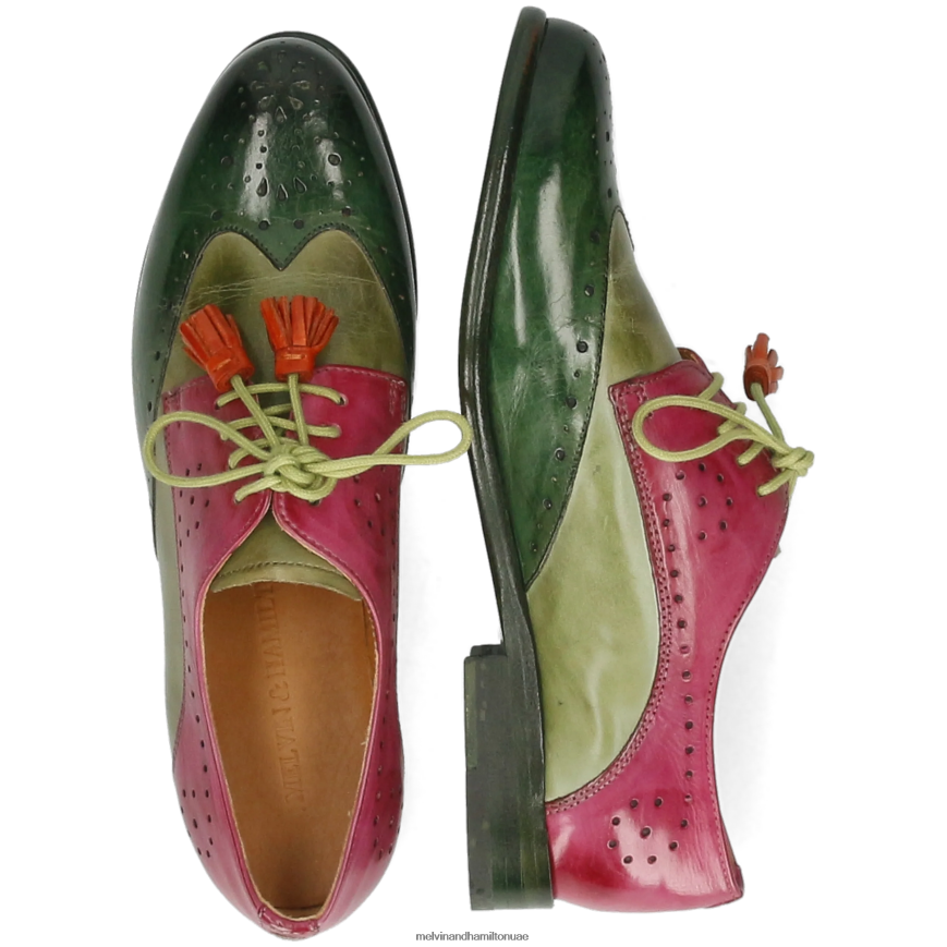 سيلينا 41 متعدد Melvin & Hamilton نحيف أحذية ديربي 42XF2X1529