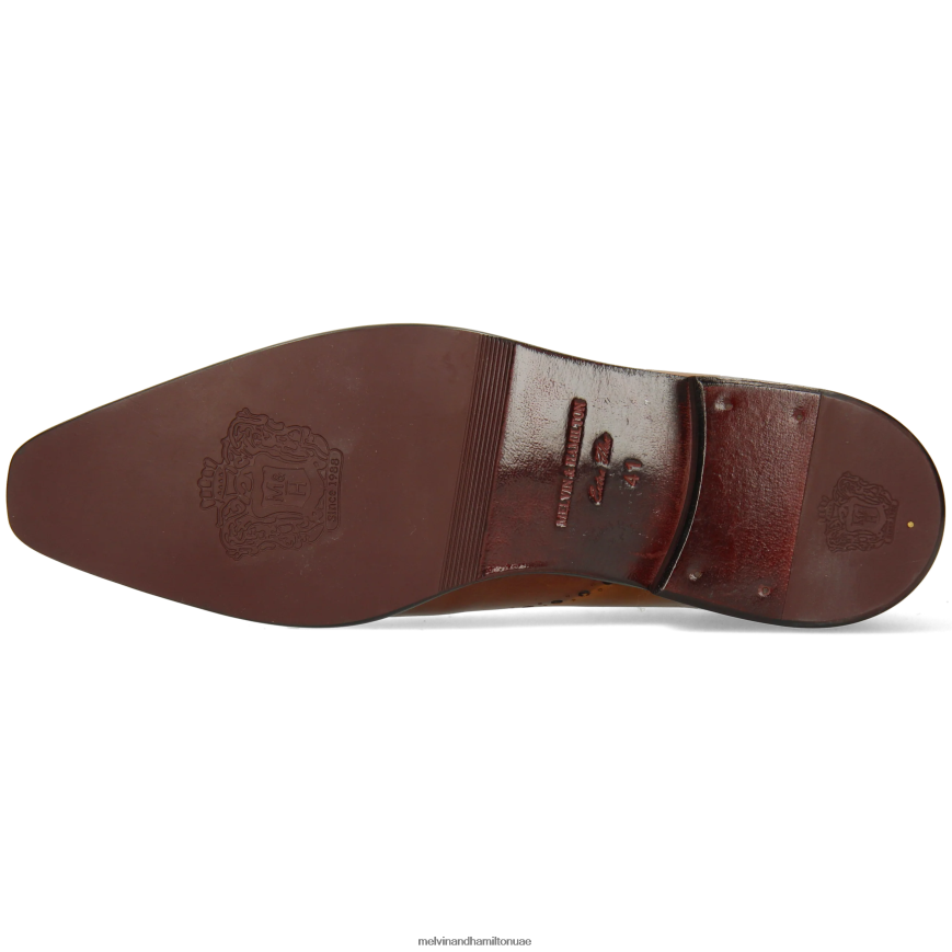 لانس 41 بني Melvin & Hamilton رجال أحذية أكسفورد 42XF2X160