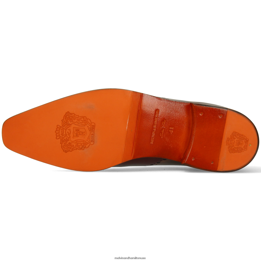 لانس 41 أحمر Melvin & Hamilton رجال أحذية أكسفورد 42XF2X184