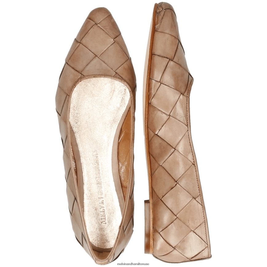 اليكسا 41 رمادي Melvin & Hamilton نحيف مضخات الباليه 42XF2X1974