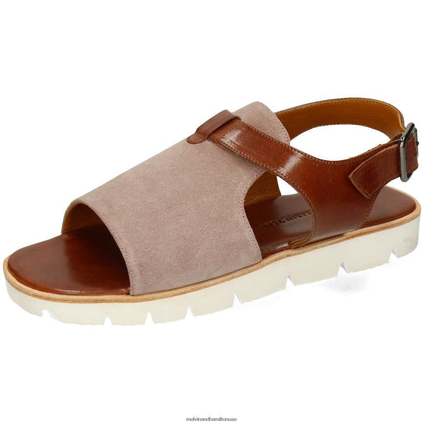 سام 41 بني Melvin & Hamilton رجال صنادل 42XF2X760