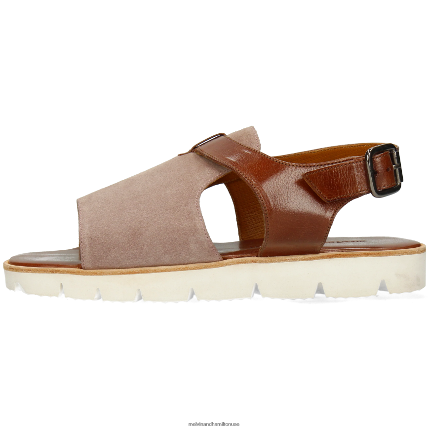 سام 41 بني Melvin & Hamilton رجال صنادل 42XF2X760