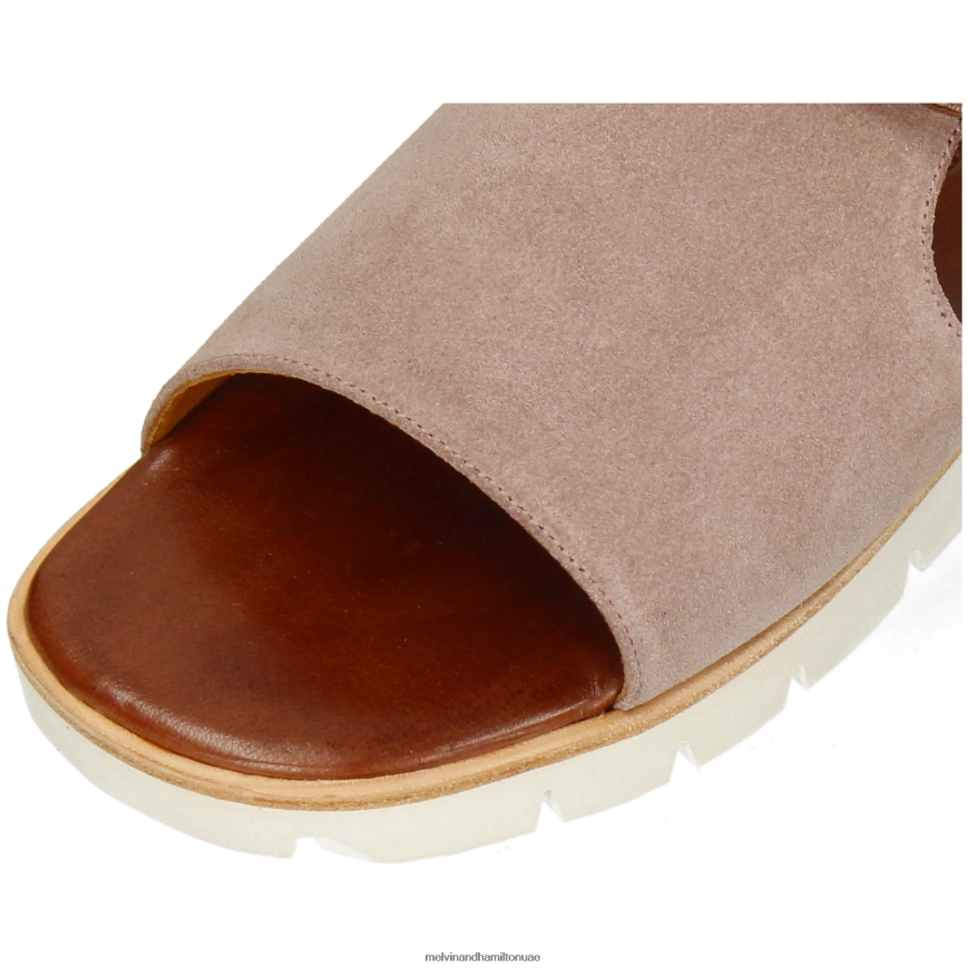 سام 41 بني Melvin & Hamilton رجال صنادل 42XF2X760