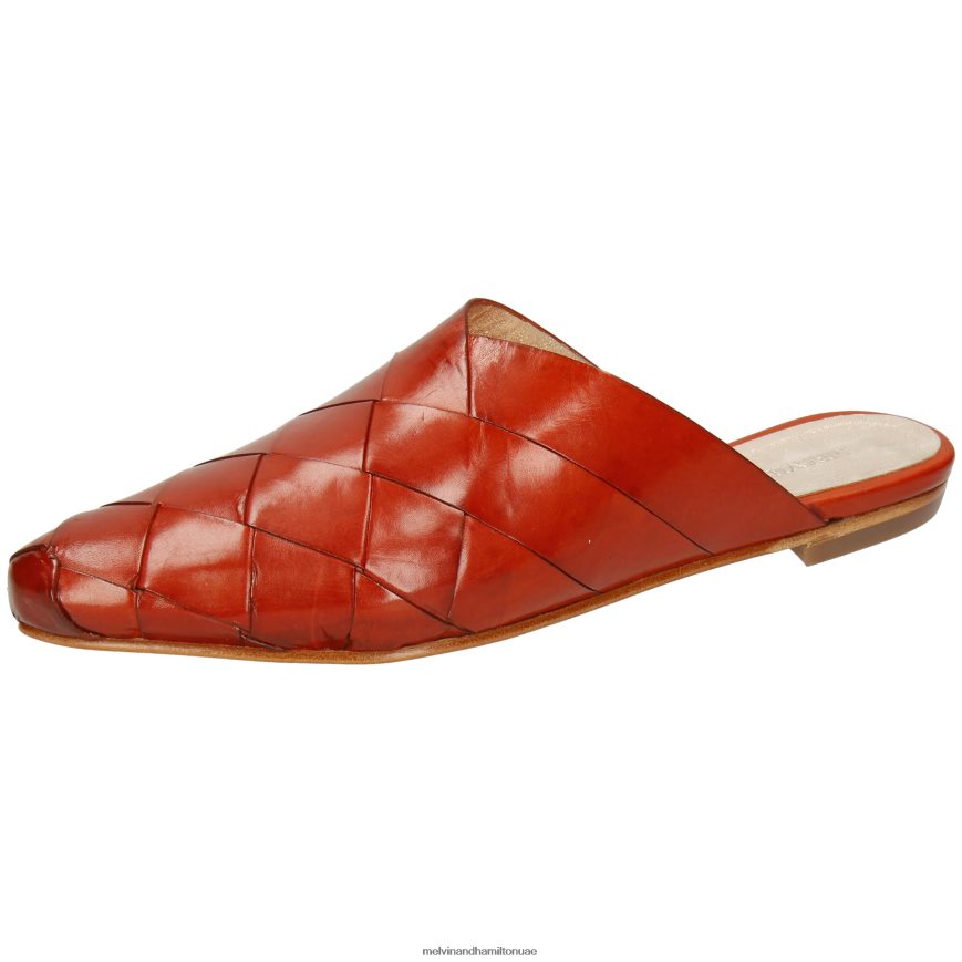 اليكسا 42 البرتقالي Melvin & Hamilton نحيف البغال 42XF2X1712