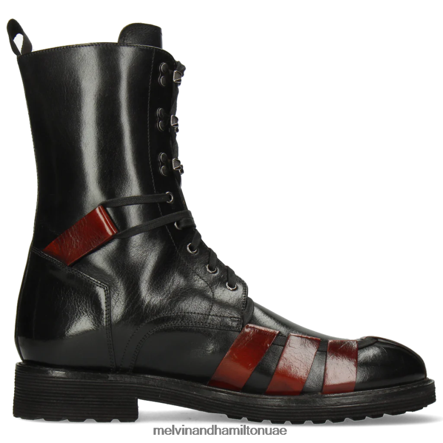 تريفور 43 أسود Melvin & Hamilton رجال جزمة الكاحل 42XF2X144