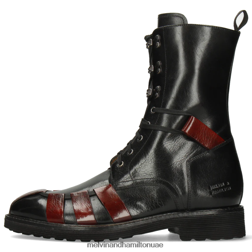 تريفور 43 أسود Melvin & Hamilton رجال جزمة الكاحل 42XF2X144