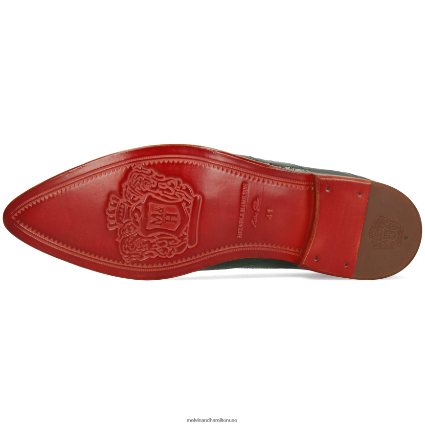 توني 43 أخضر Melvin & Hamilton رجال أحذية أكسفورد 42XF2X156