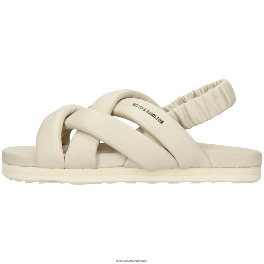 ويلما 43 اللون البيج Melvin & Hamilton نحيف صنادل 42XF2X1894