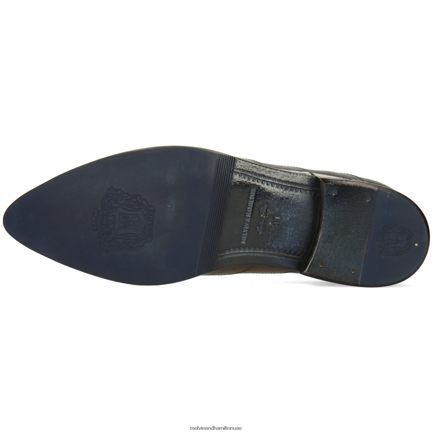 توني 43 رمادي Melvin & Hamilton رجال أحذية أكسفورد 42XF2X190