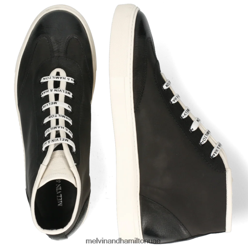 هارفي 43 أسود Melvin & Hamilton رجال أحذية رياضية 42XF2X670