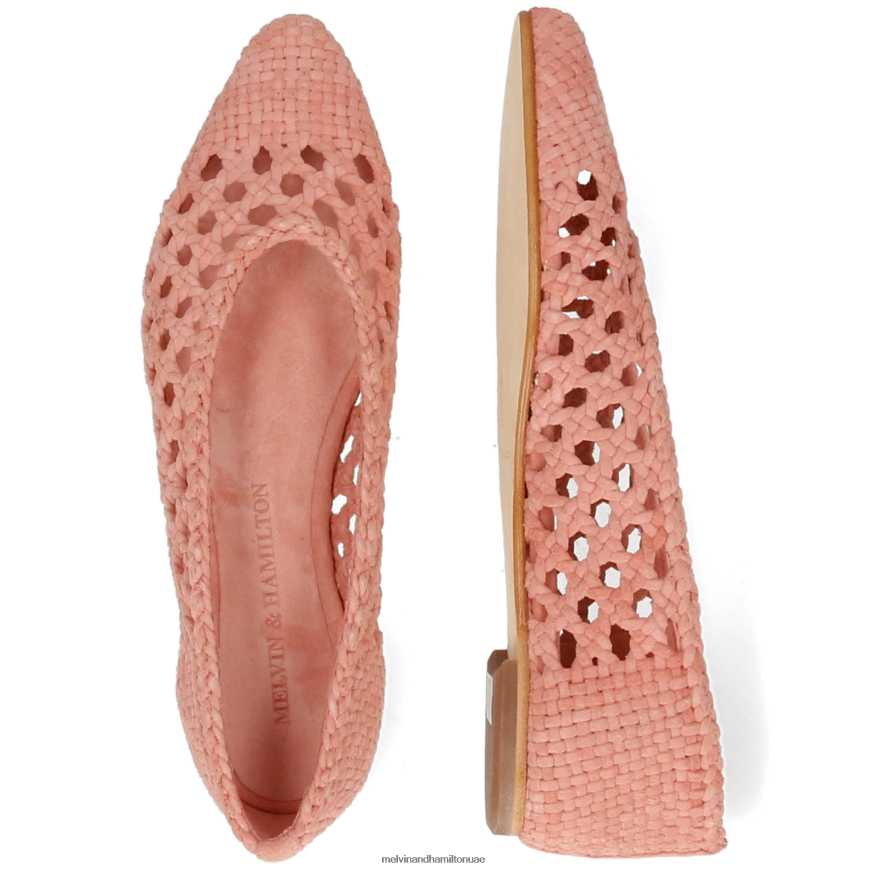 اليكسا 44 لون القرنفل Melvin & Hamilton نحيف مضخات الباليه 42XF2X1951