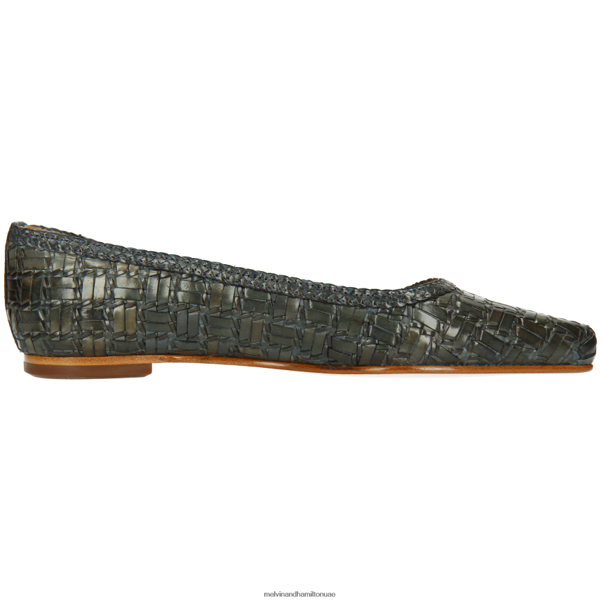 اليكسا 45 الكاكي Melvin & Hamilton نحيف مضخات الباليه 42XF2X1954