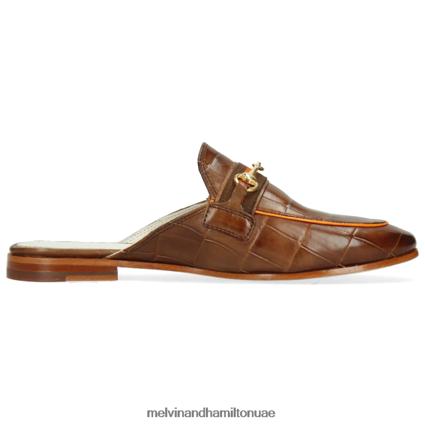 سكارليت 46 بني Melvin & Hamilton نحيف البغال 42XF2X1708