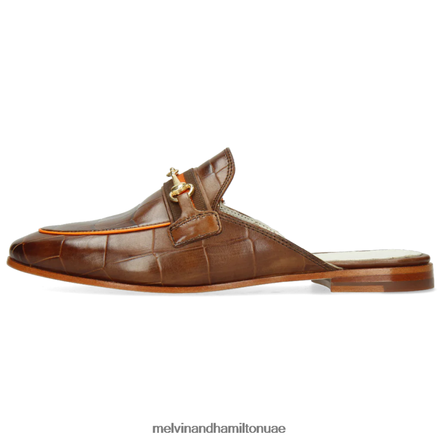 سكارليت 46 بني Melvin & Hamilton نحيف البغال 42XF2X1708