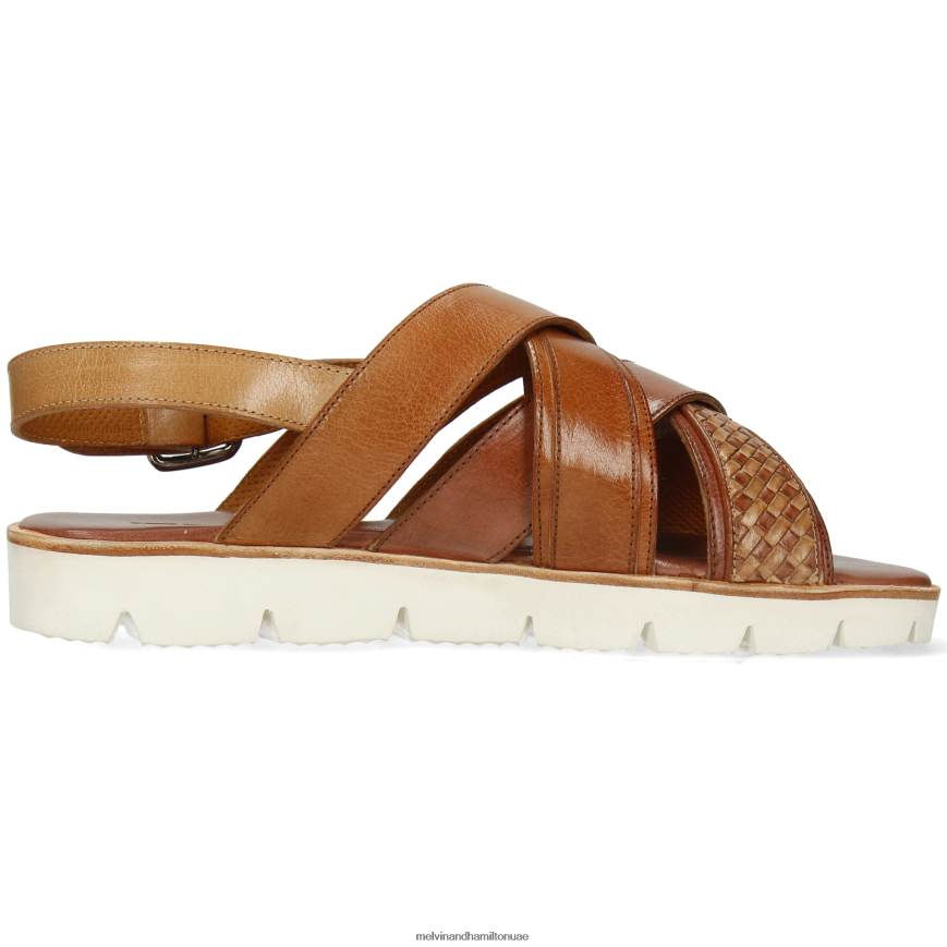 سام 46 بني Melvin & Hamilton رجال صنادل 42XF2X776