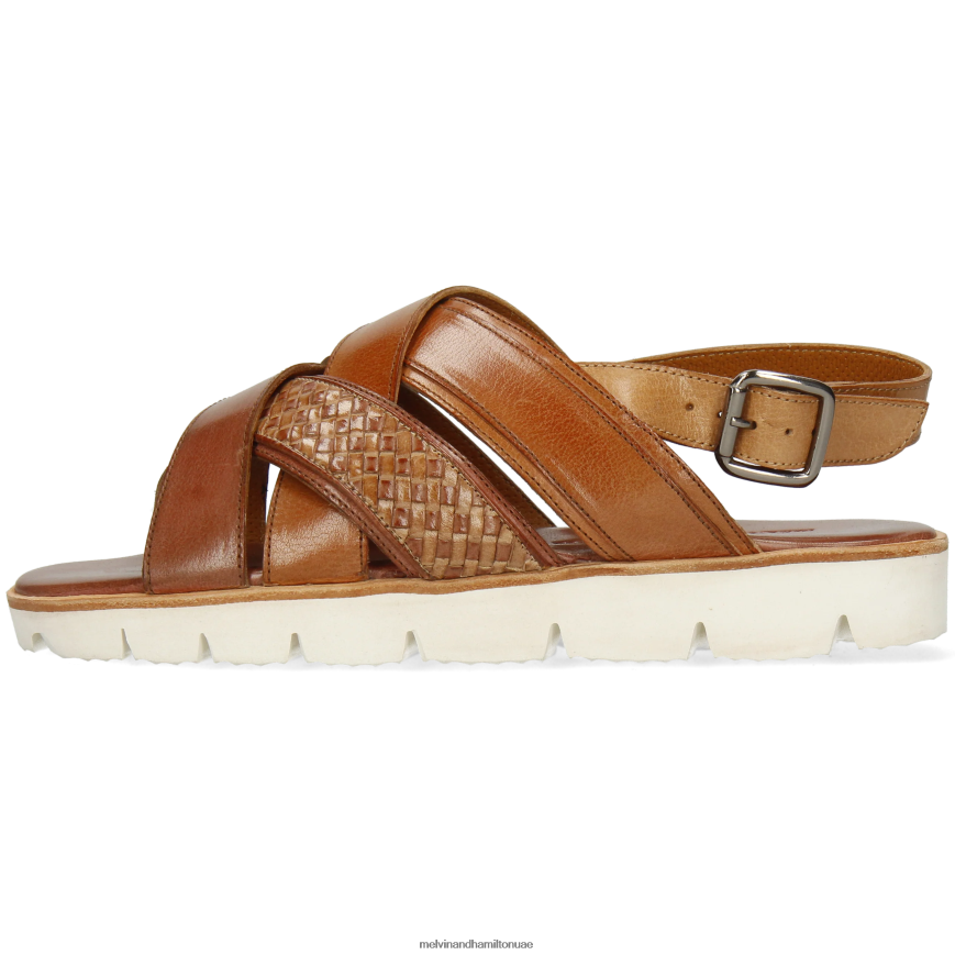 سام 46 بني Melvin & Hamilton رجال صنادل 42XF2X776