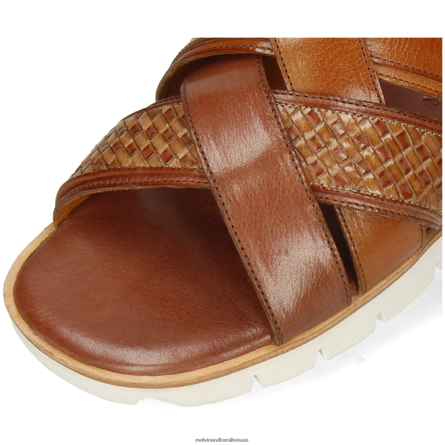 سام 46 بني Melvin & Hamilton رجال صنادل 42XF2X776