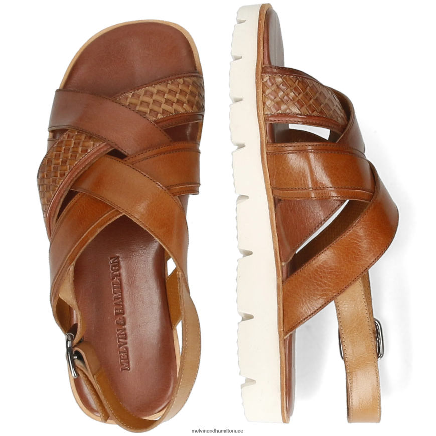 سام 46 بني Melvin & Hamilton رجال صنادل 42XF2X776