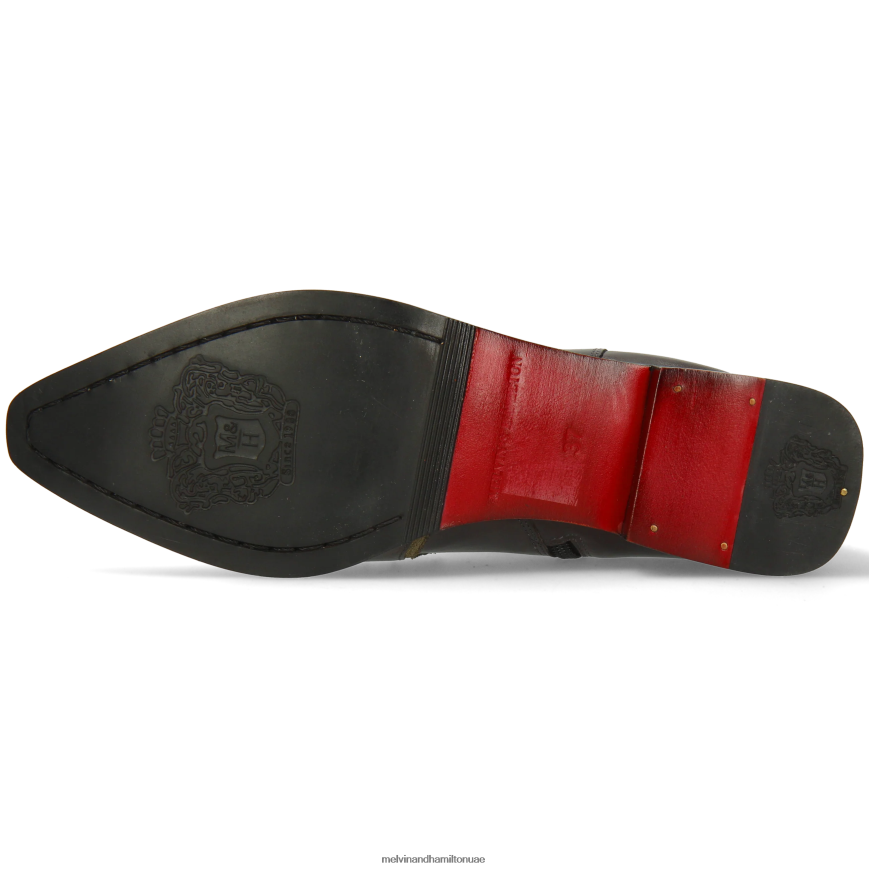 مارلين 46 بني Melvin & Hamilton نحيف جزمة الكاحل 42XF2X929