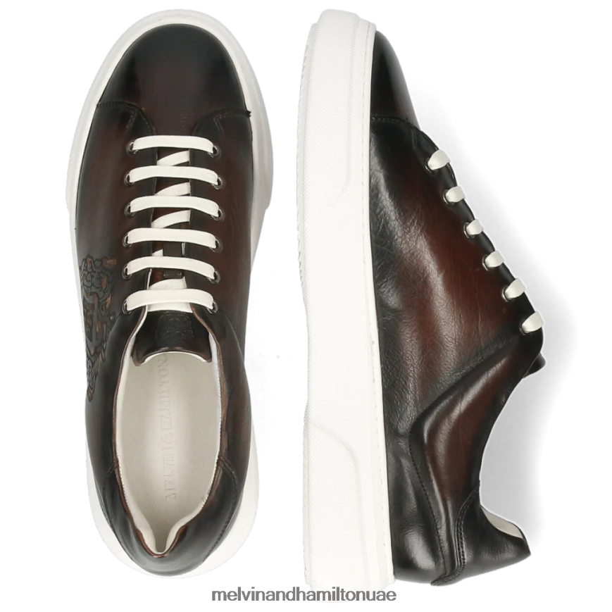 هارفي 47 بني Melvin & Hamilton رجال أحذية رياضية 42XF2X641