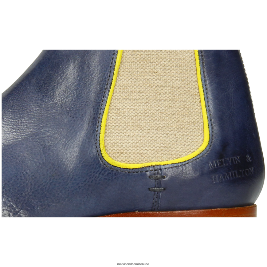 سيلينا 48 أزرق Melvin & Hamilton نحيف جزمة الكاحل 42XF2X902