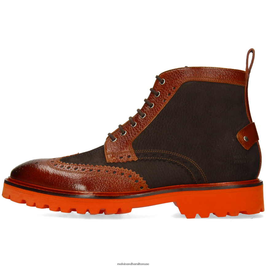 ماثيو 48 بني Melvin & Hamilton رجال جزمة الكاحل 42XF2X97