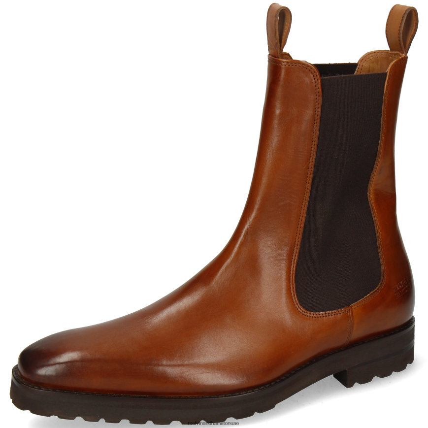 كلارك 49 بني Melvin & Hamilton رجال جزمة الكاحل 42XF2X121