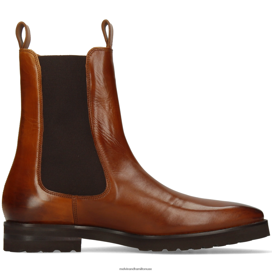 كلارك 49 بني Melvin & Hamilton رجال جزمة الكاحل 42XF2X121