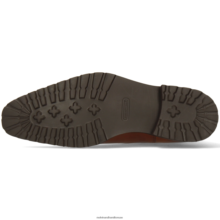 كلارك 49 بني Melvin & Hamilton رجال جزمة الكاحل 42XF2X121