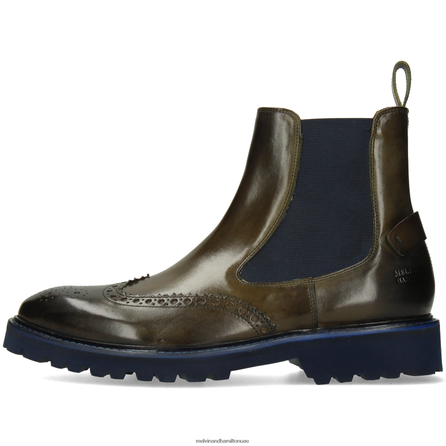 ماثيو 49 الكاكي Melvin & Hamilton رجال جزمة الكاحل 42XF2X82