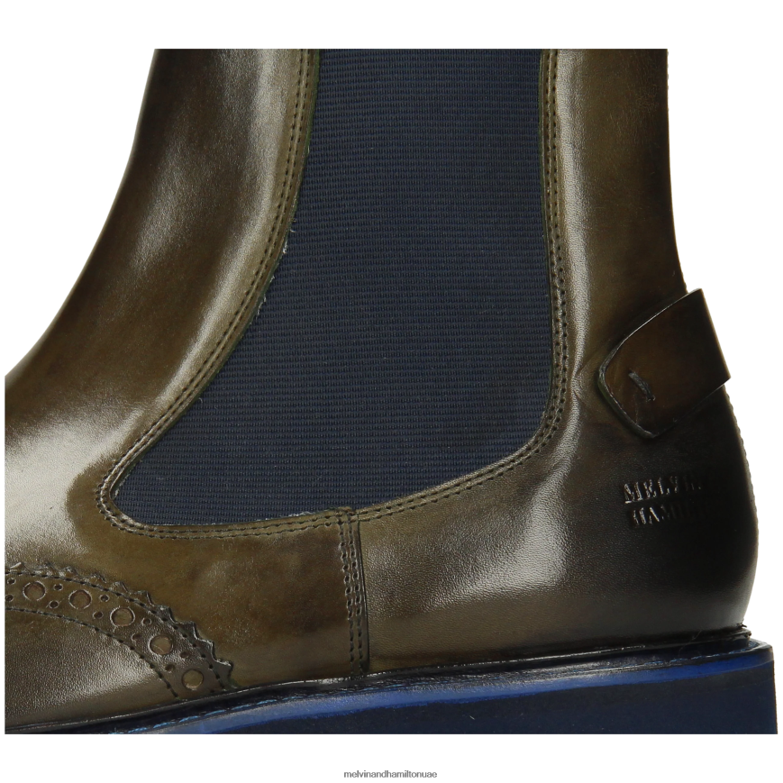 ماثيو 49 الكاكي Melvin & Hamilton رجال جزمة الكاحل 42XF2X82
