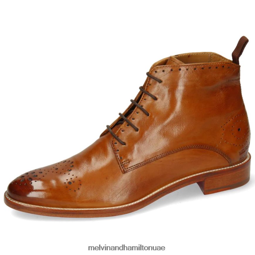 بيتي 4 بني Melvin & Hamilton نحيف جزمة الكاحل 42XF2X1067