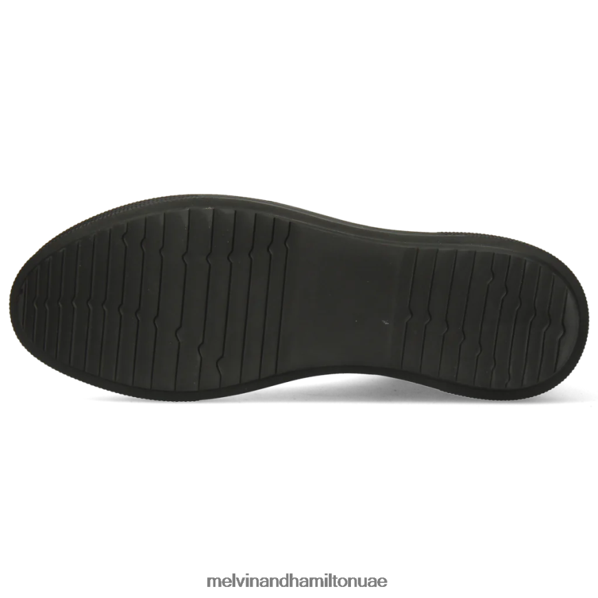 فاي 4 أسود Melvin & Hamilton نحيف جزمة الكاحل 42XF2X1084
