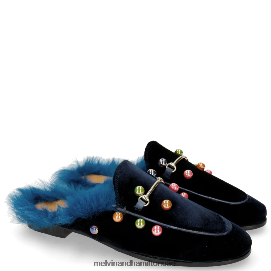 سكارليت 4 أزرق Melvin & Hamilton نحيف البغال 42XF2X1746