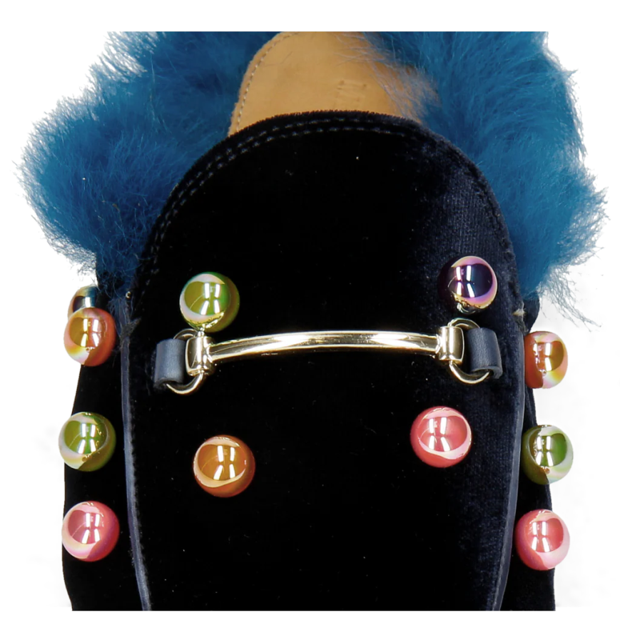 سكارليت 4 أزرق Melvin & Hamilton نحيف البغال 42XF2X1746