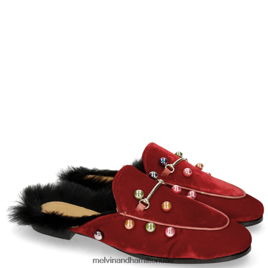 سكارليت 4 أحمر Melvin & Hamilton نحيف البغال 42XF2X1751