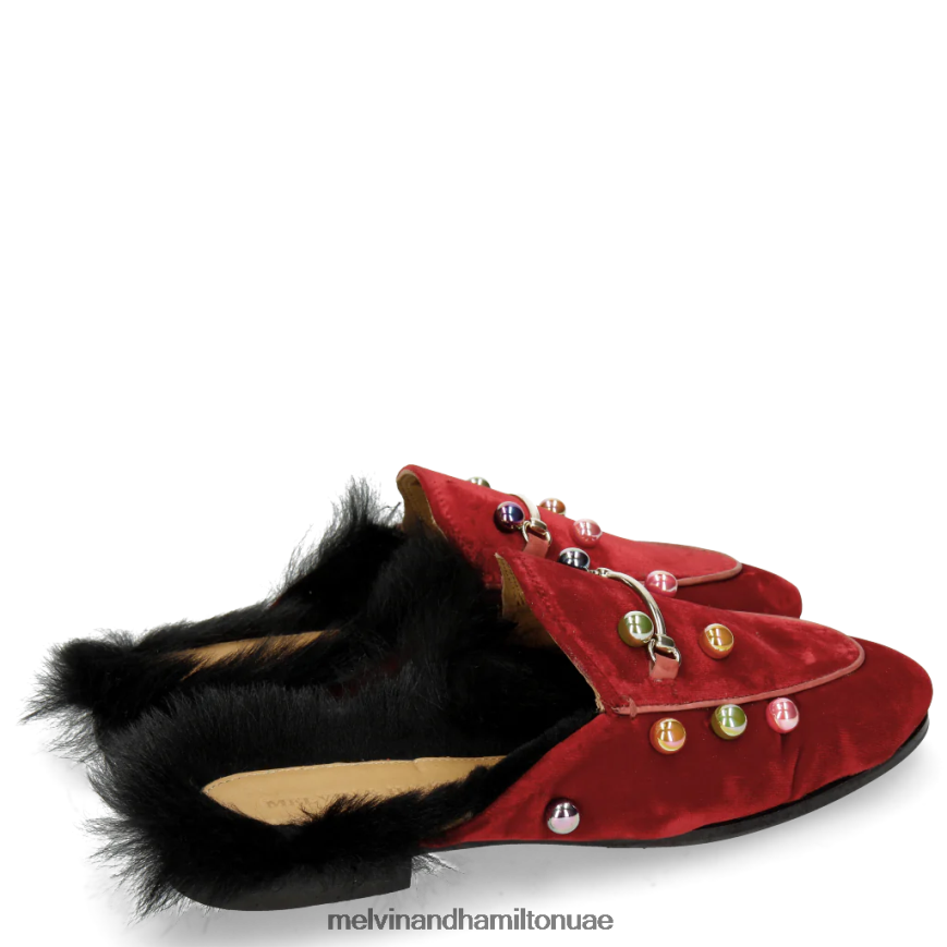 سكارليت 4 أحمر Melvin & Hamilton نحيف البغال 42XF2X1751