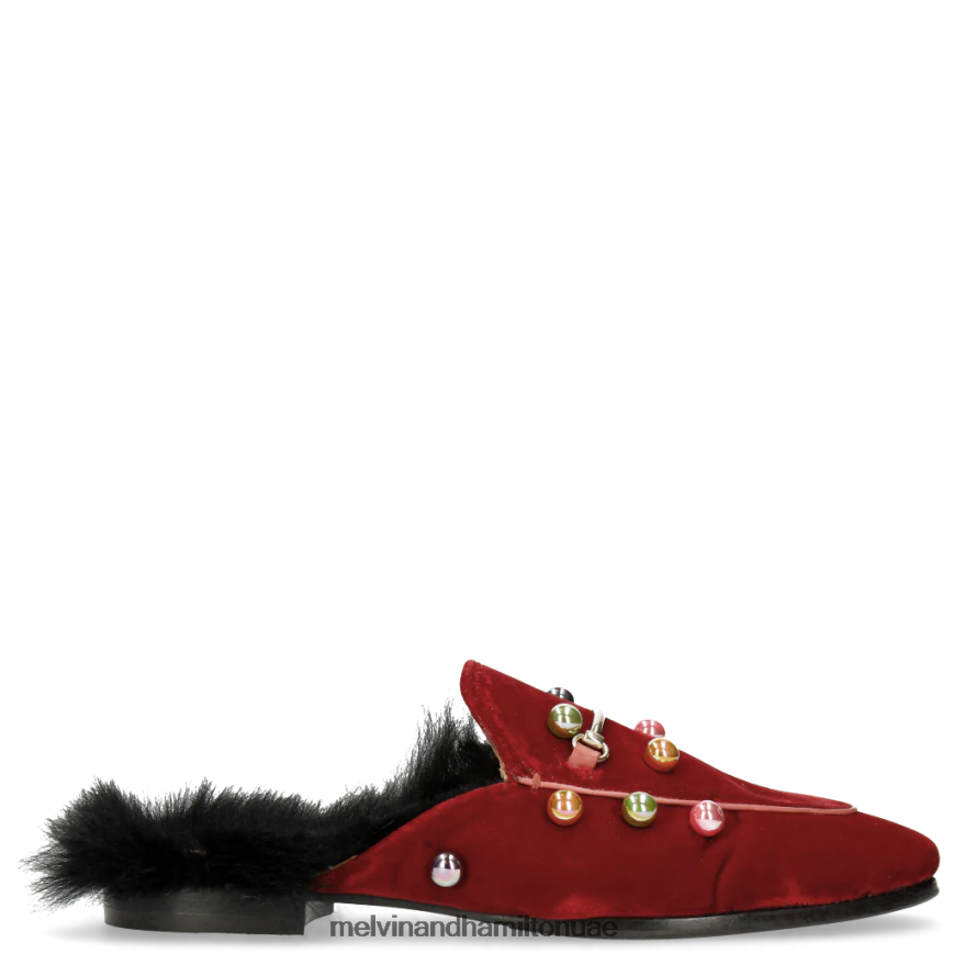 سكارليت 4 أحمر Melvin & Hamilton نحيف البغال 42XF2X1751