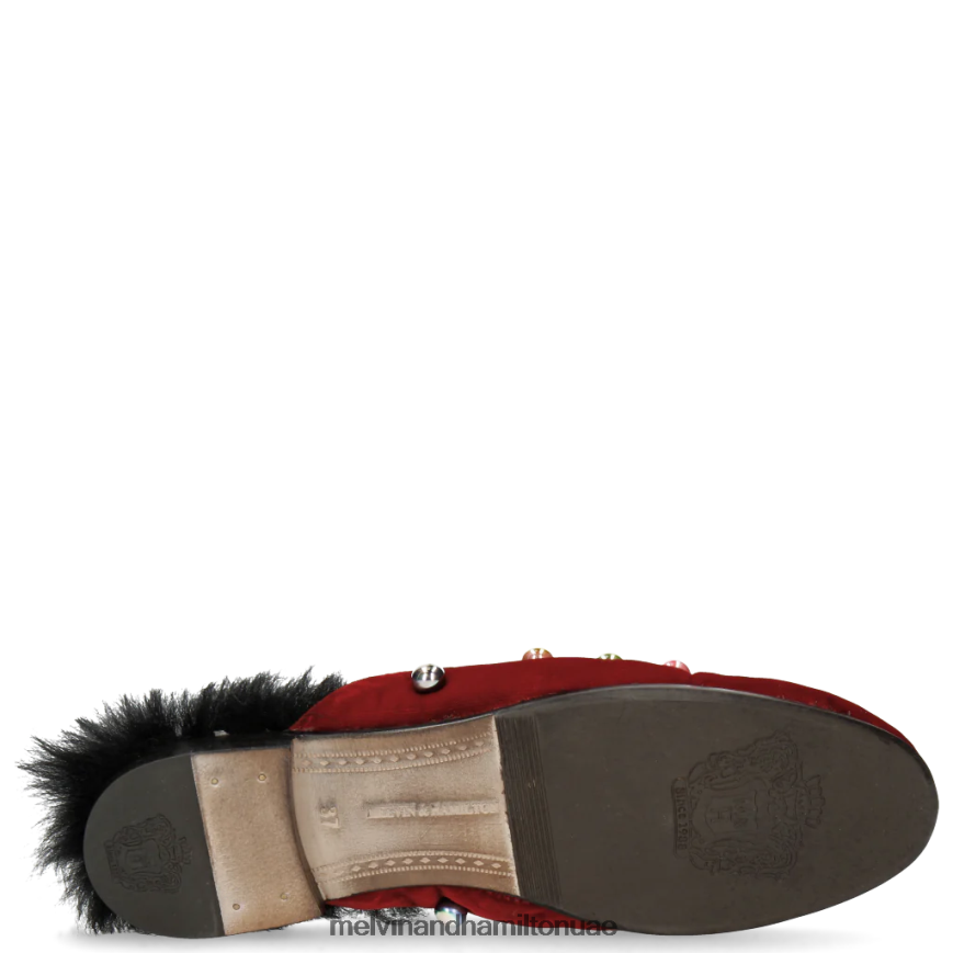 سكارليت 4 أحمر Melvin & Hamilton نحيف البغال 42XF2X1751