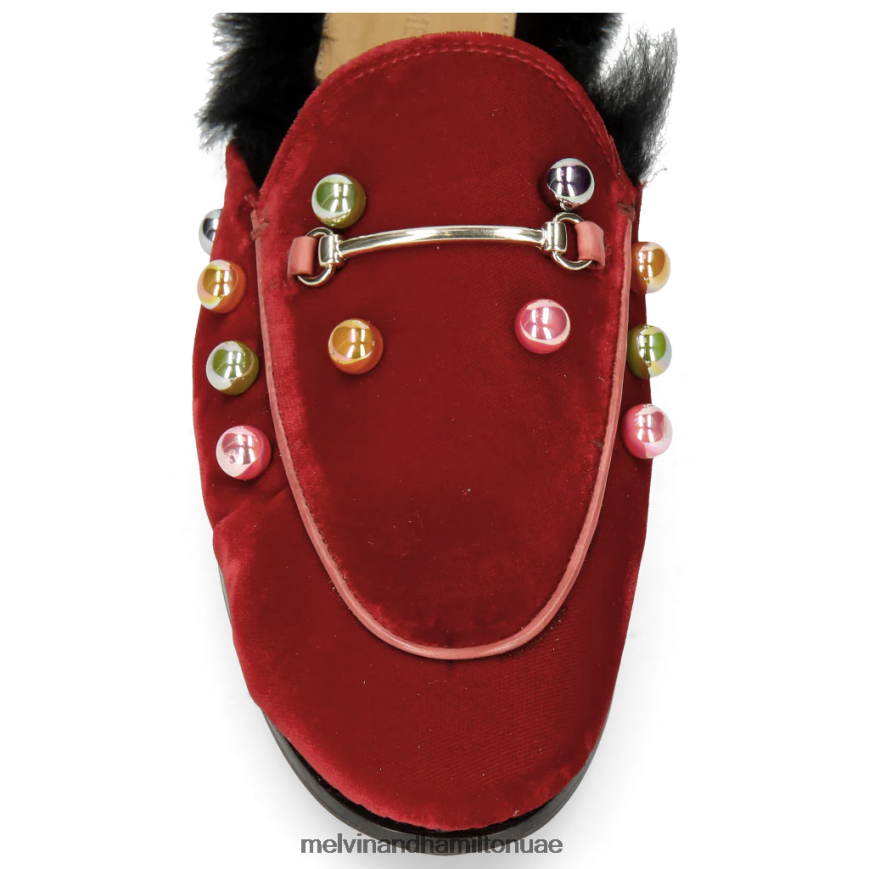 سكارليت 4 أحمر Melvin & Hamilton نحيف البغال 42XF2X1751