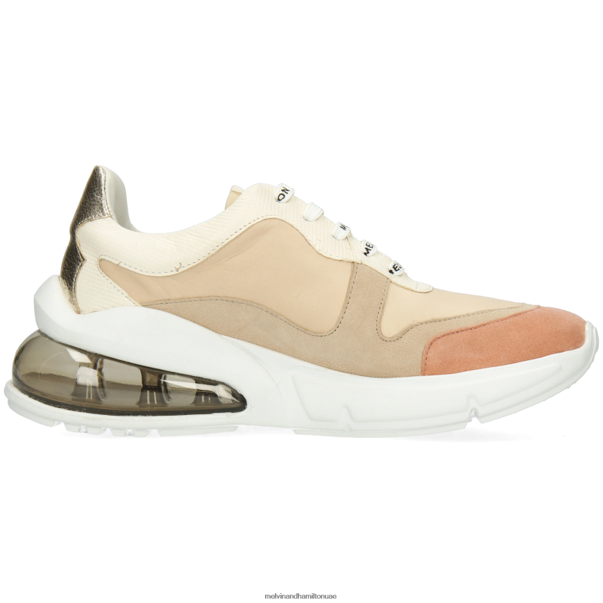 باميلا 4 اللون البيج Melvin & Hamilton نحيف أحذية رياضية 42XF2X1817