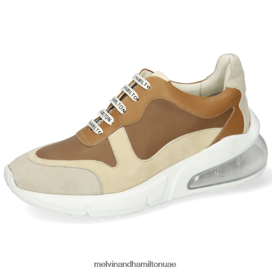 باميلا 4 البني الفاتح Melvin & Hamilton نحيف أحذية رياضية 42XF2X1859
