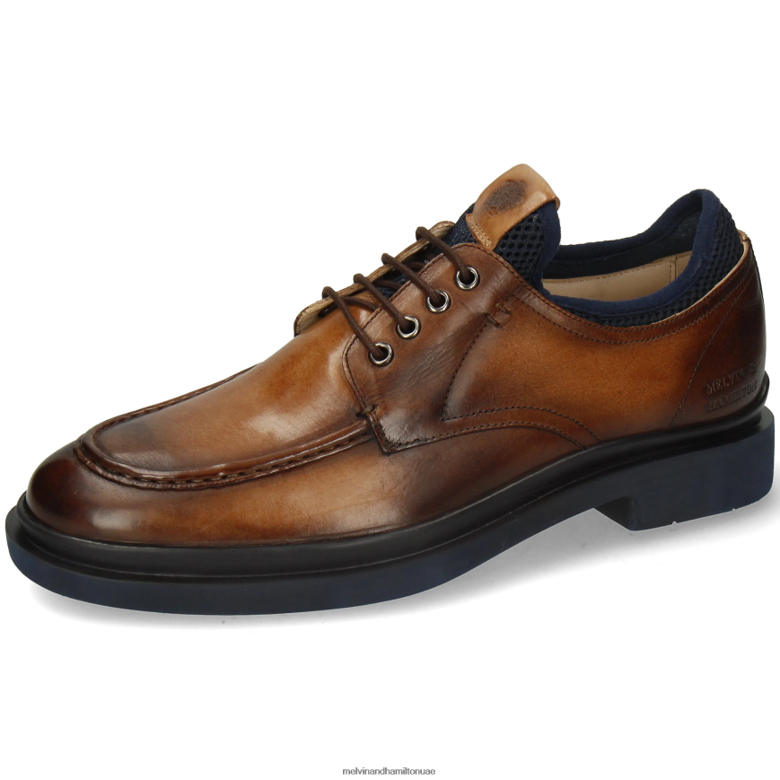 رون 4 بني Melvin & Hamilton رجال أحذية ديربي 42XF2X516