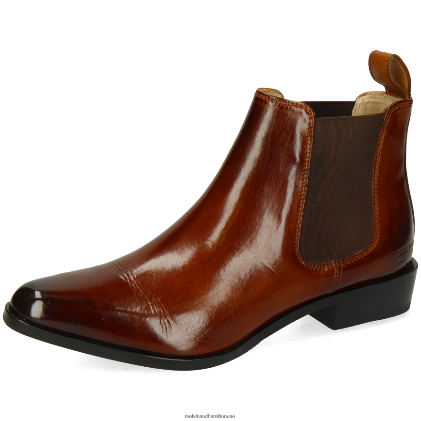 مارلين 4 بني Melvin & Hamilton نحيف جزمة الكاحل 42XF2X804