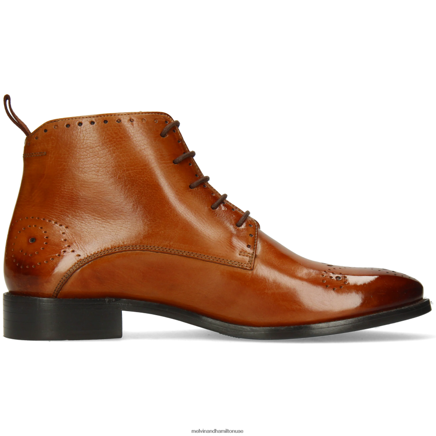 بيتي 4 بني Melvin & Hamilton نحيف جزمة الكاحل 42XF2X960