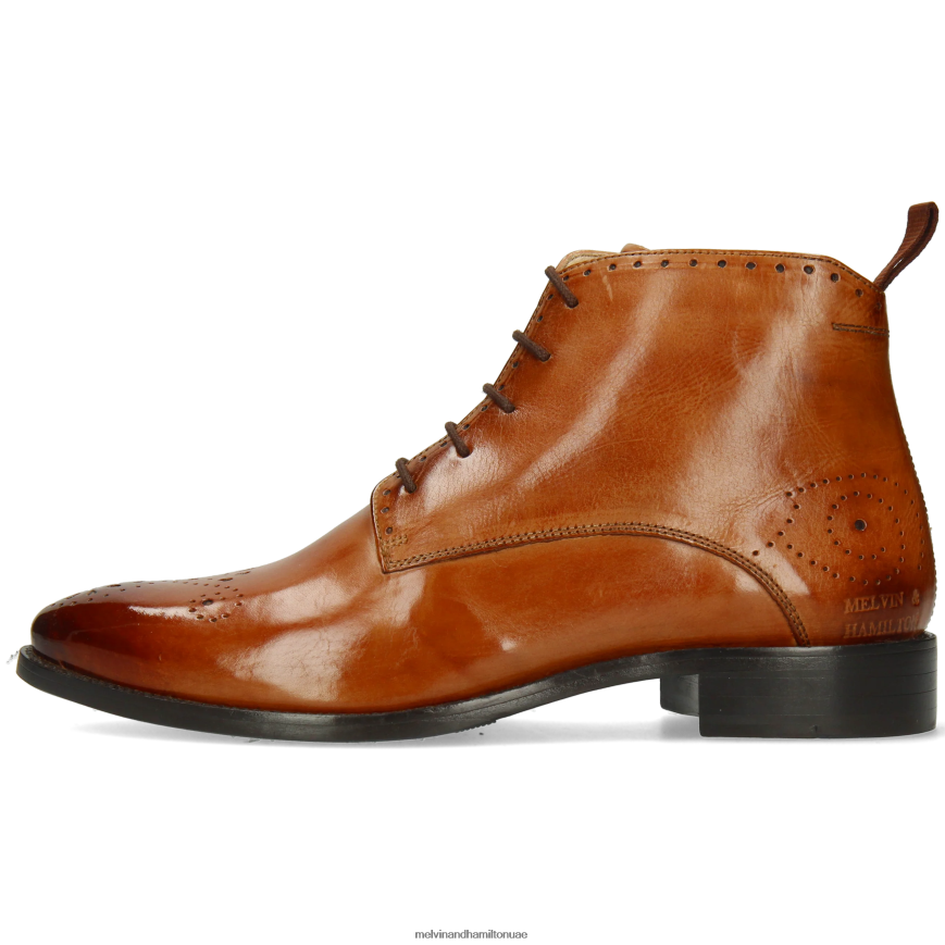 بيتي 4 بني Melvin & Hamilton نحيف جزمة الكاحل 42XF2X960