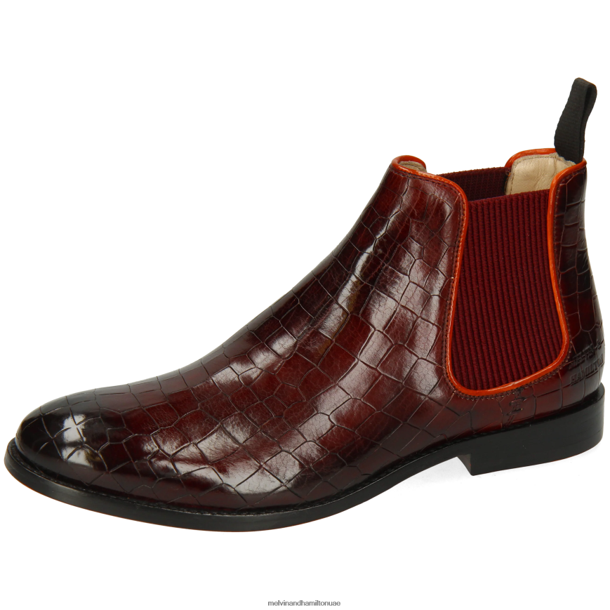 اميلي 4 أرجواني Melvin & Hamilton نحيف جزمة الكاحل 42XF2X967