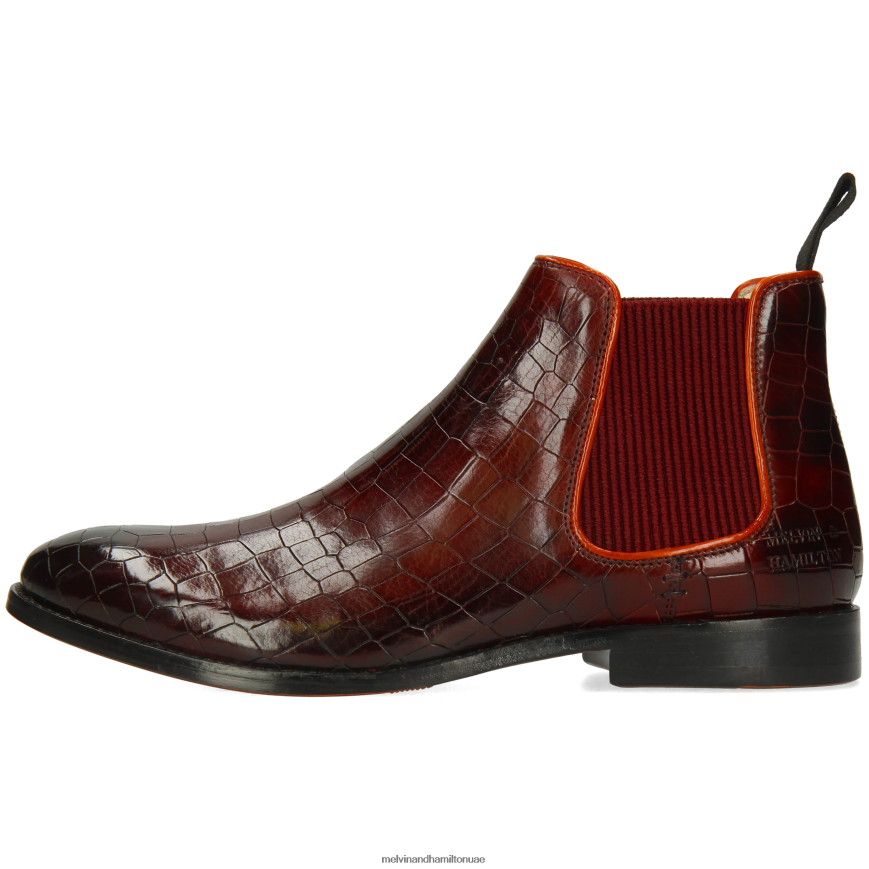 اميلي 4 أرجواني Melvin & Hamilton نحيف جزمة الكاحل 42XF2X967