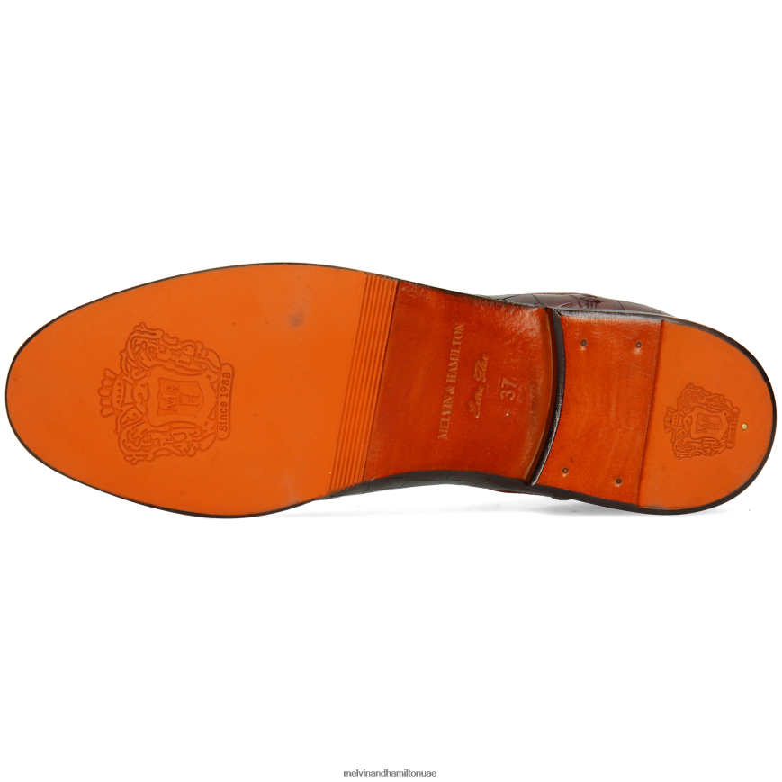 اميلي 4 أرجواني Melvin & Hamilton نحيف جزمة الكاحل 42XF2X967