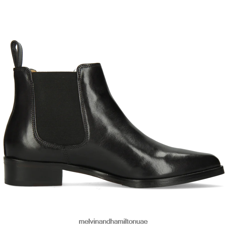 مارلين 4 أسود Melvin & Hamilton نحيف جزمة الكاحل 42XF2X989